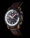 Zelos Helmsman 2 Bronze Black Ceramic Bezel