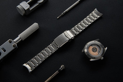 Zelos Horizons GMT Stainless Steel Bracelet