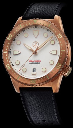 Zelos Mako V3 Bronze Frost - SeriousWatches.com