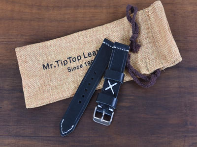 Mr. TipTop Straps Black 20mm MRT002