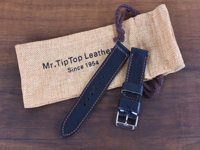 Mr. TipTop Straps Black 22mm MRT015