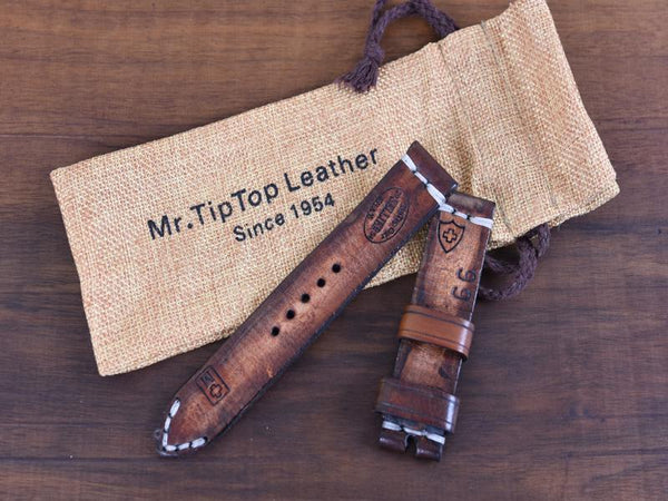 Mr. TipTop Straps Brown 22mm MRT038