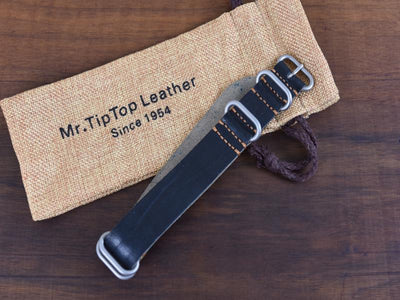 Mr. TipTop Straps Black 22mm MRT047