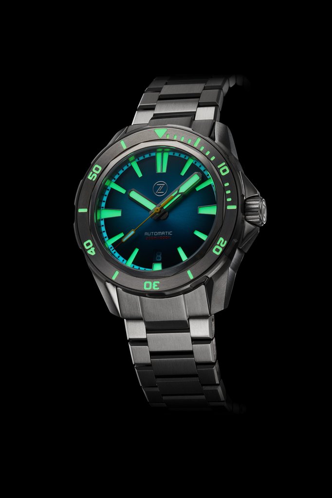 Zelos Swordfish TI 42mm Forged Carbon - Main Image