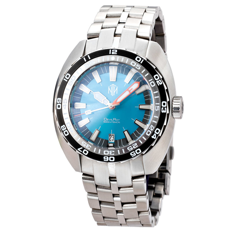NTH DevilRay Turquoise Date - SeriousWatches.com