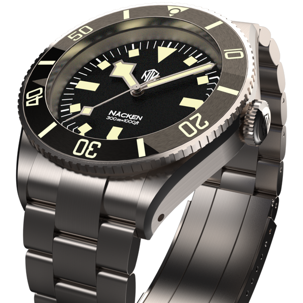 NTH Näcken Vintage Black No Date