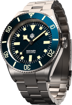 NTH Nacken Vintage Blue No Date SeriousWatches
