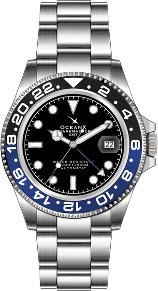 GMT-Master オメックス OceanX Sharkmaster GMT Automatic SMS-GMT-541 - SeriousWatches.com