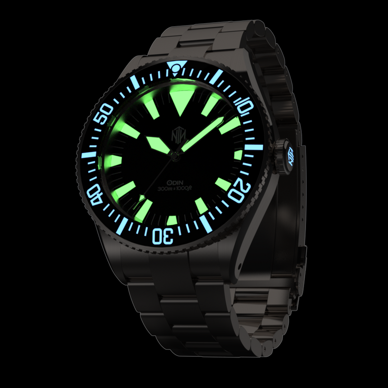 NTH Odin Black No Date - SeriousWatches.com