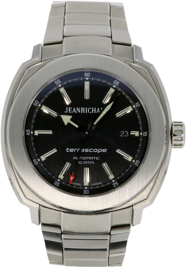 JeanRichard Terrascope 60500-11-601-HDC0 Steel Bracelet (Pre-owned)