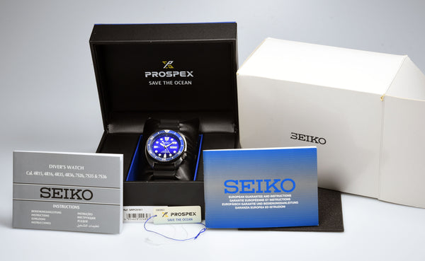 Seiko Prospex 'Save the ocean' SRPC91K1 (Pre-owned)