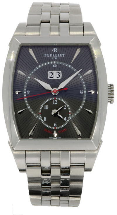 Perrelet Big Date Dual Time A1019/B (Pre-owned)