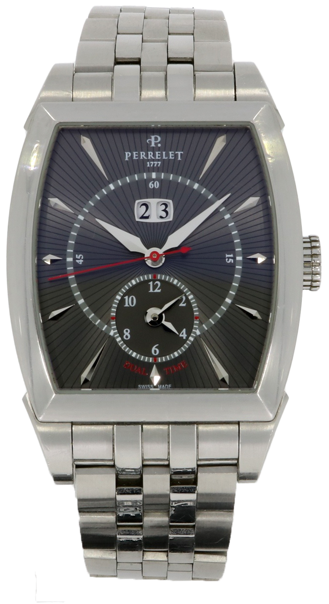 Perrelet Big Date Dual Time A1019/B (Pre-owned)