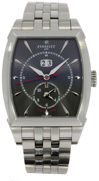 Perrelet Big Date Dual Time A1019 B Pre owned SeriousWatches