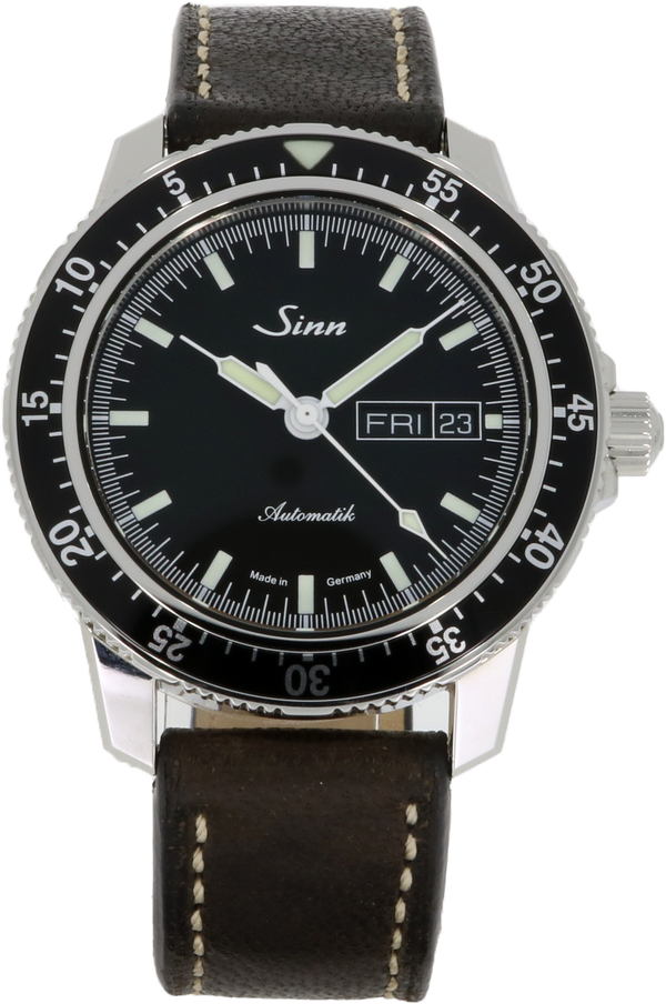 Sinn 104 St Sa I Leather + Fine Bracelet 104.010 (Pre-owned)