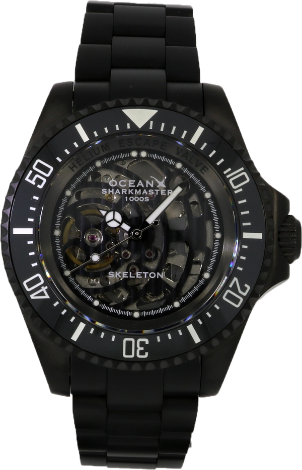OceanX Sharkmaster 1000 Skeleton SMS1021S (Pre-owned)