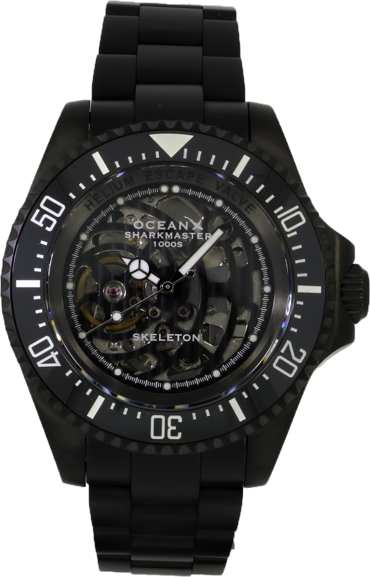 OceanX Sharkmaster 1000 Skeleton SMS1021S (Pre-owned)