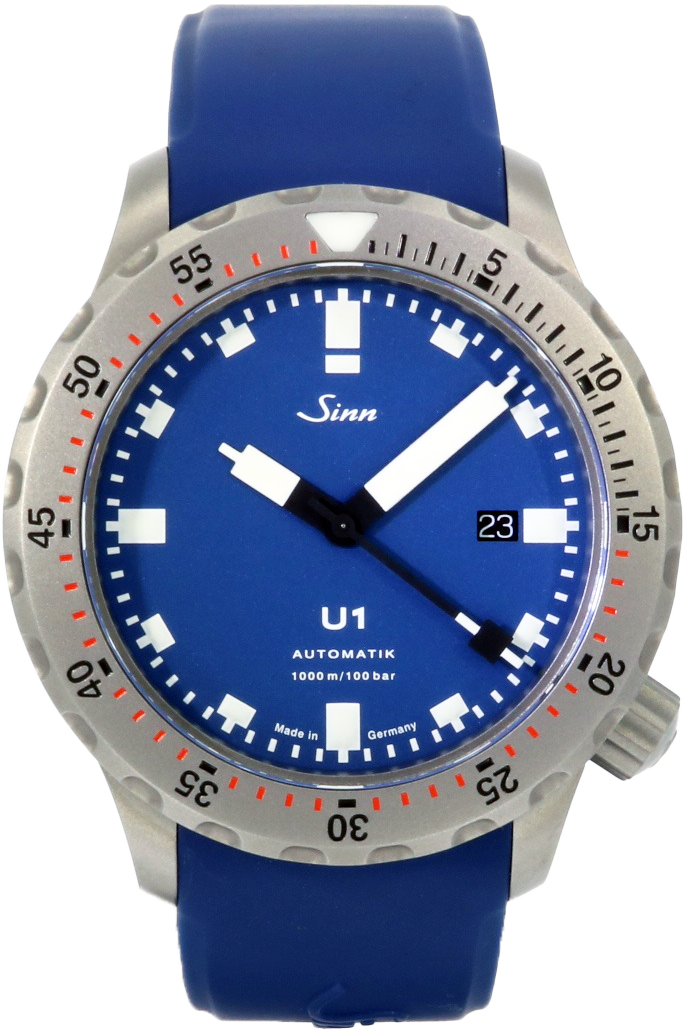 Sinn U1 B Silicone 1010.031 (Pre-owned)
