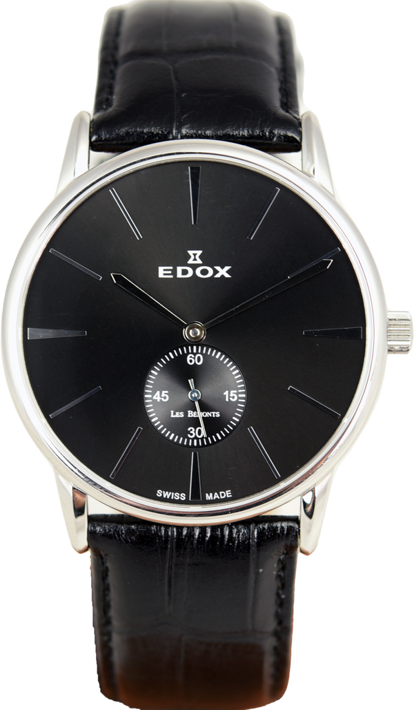 Edox Les Bemonts Hand Winding 72014 3 NIN (Pre-owned)