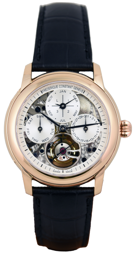 Frederique Constant Perpetual Calendar Tourbillon Manufacture FC-975S4H9 (Pre-owned)