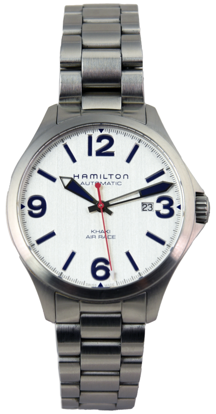 Hamilton Khaki Aviation Air Race Auto H76525151 (Pre-owned)