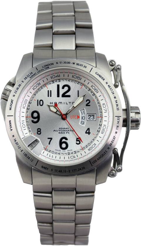 Hamilton Khaki Action Twilight and Sunset H62555153 (Pre-owned)