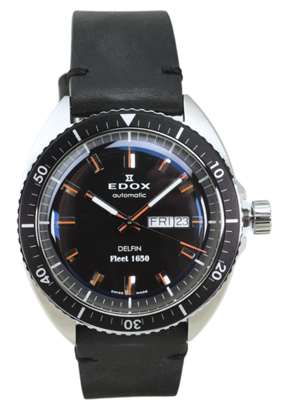 Edox Delfin Fleet 1650 Limited Edition 88004 3 NIN Pre owned