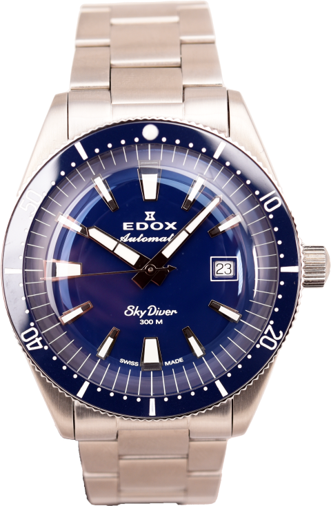 Edox SkyDiver Limited Edition 80126 3BUN BUIN (Pre-owned)