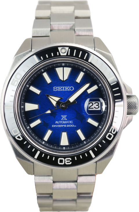 Seiko Prospex Samurai 'Save The Ocean' SRPE33K1 (Pre-owned)