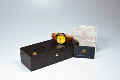 Tribus TRI-01 Small Seconds Yellow (Pre-owned)