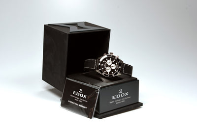 Edox Skydiver Chronograph 10238 3NC NIA (Pre-owned)