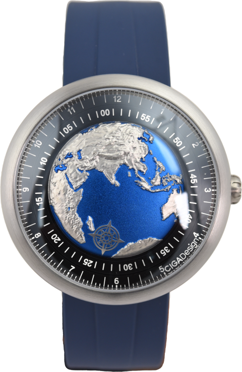 CIGA Design Mechanical Watch Series U Blue Planet (Pre-owned)