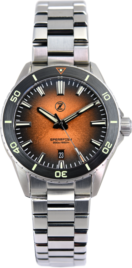 Zelos Spearfish 40mm Burnt Orange (Pre-owned)