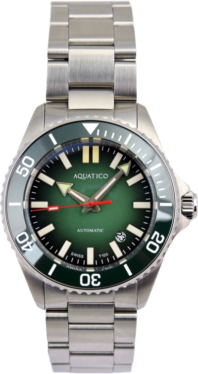 Aquatico Super Ocean Green Dial T100 PT5000 (Pre-owned)
