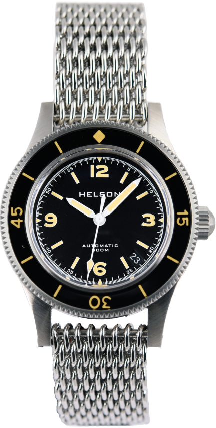 Helson Shark Diver Brass Dive Watch Happy Shopping Helson Shark
