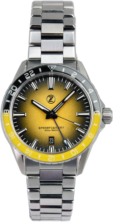 Zelos Spearfish GMT Bumblebee (Pre-owned)