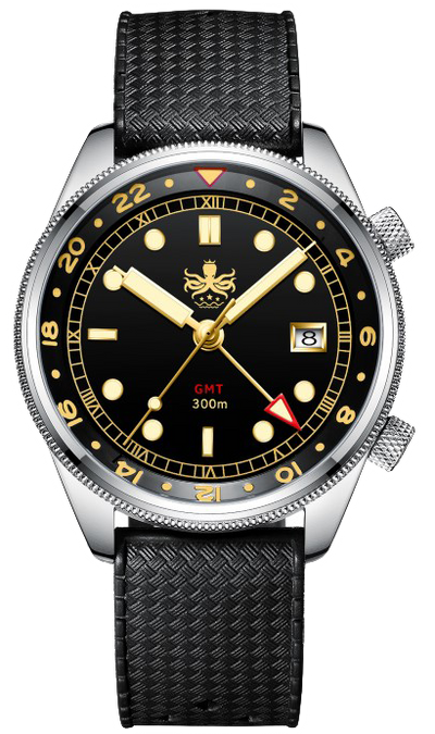 PHOIBOS EAGLE RAY GMT 300m Compressor PX023D