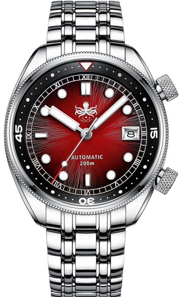 PHOIBOS EAGLE RAY 200M Compressor PY039E - SeriousWatches.com