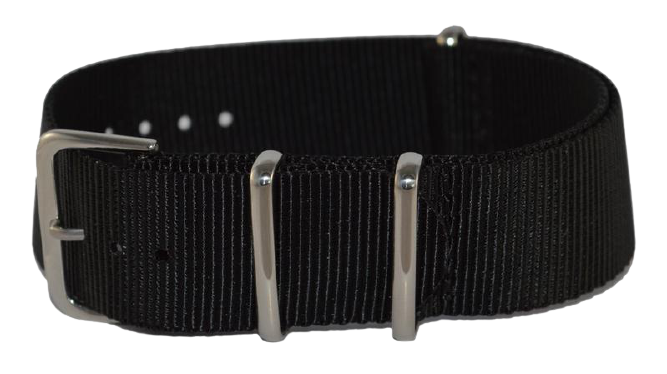 Nylon Strap Black Premium