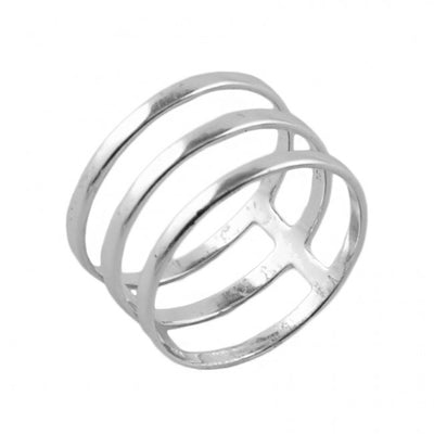 Barse Don't Fence Me In Ring-Sterling Silver