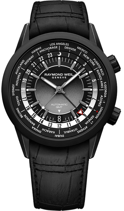 Raymond Weil Freelancer GMT Worldtimer 2765-BKC-20001