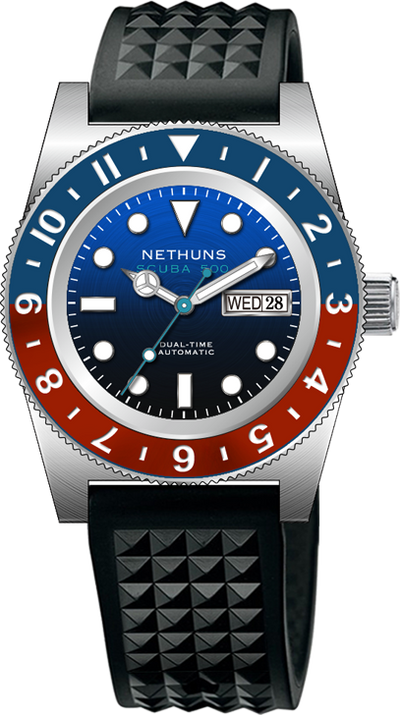 Nethuns Scuba 500 Dual-Time SDTS512