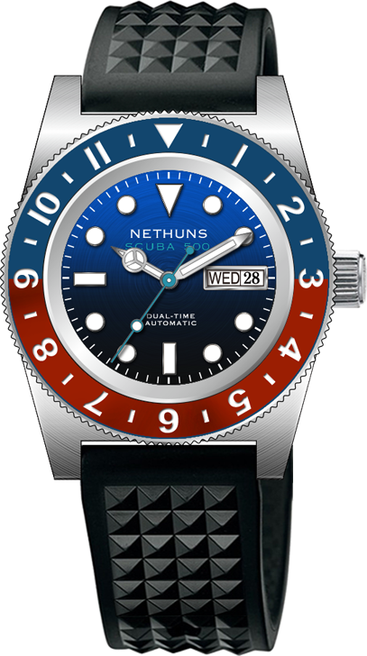 Nethuns Scuba 500 Dual-Time SDTS512