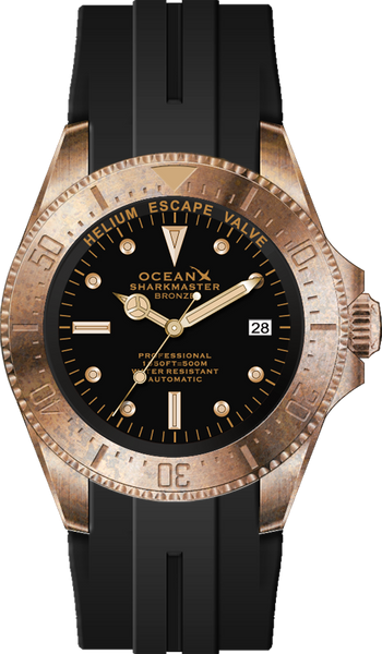 OceanX Sharkmaster Bronze SMB521 - SeriousWatches.com