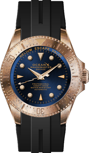OceanX Sharkmaster Bronze SMB523 - SeriousWatches.com