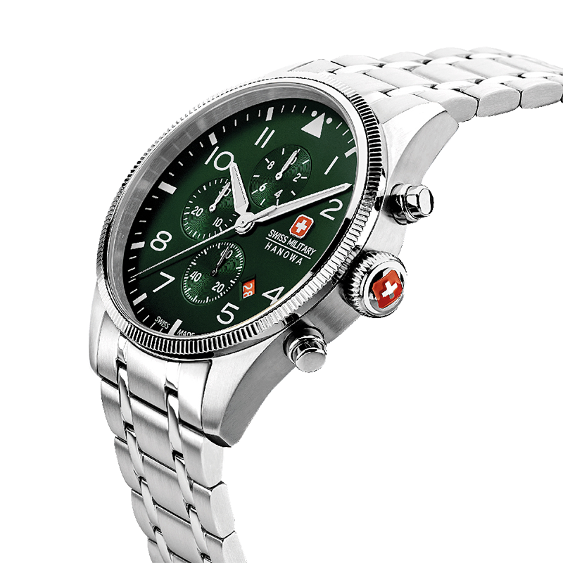Swiss military hanowa sales green