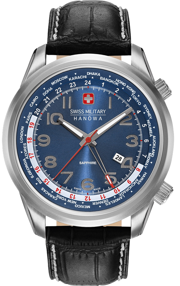 Swiss Military Hanowa Worldtimer 06-4293.04.003