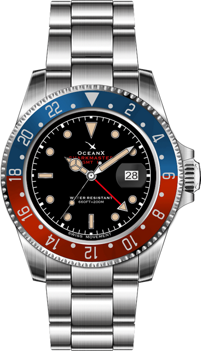 OceanX Sharkmaster GMT II SMS-GMT-0211