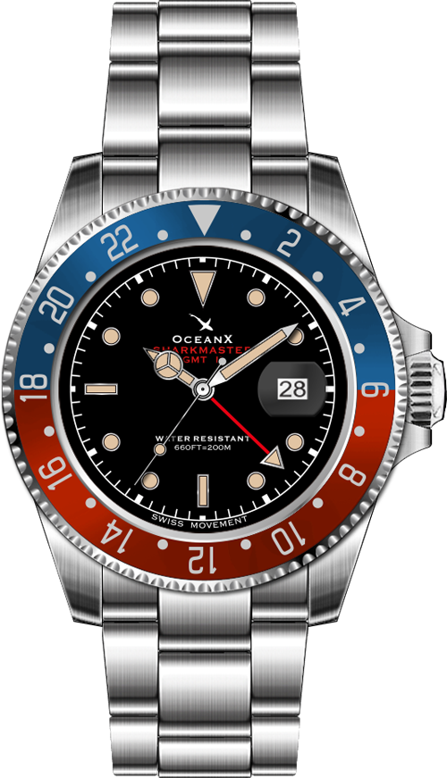 OceanX Sharkmaster GMT II SMS-GMT-0211