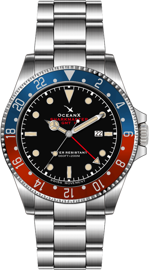 OceanX Sharkmaster GMT SMS-GMT-213